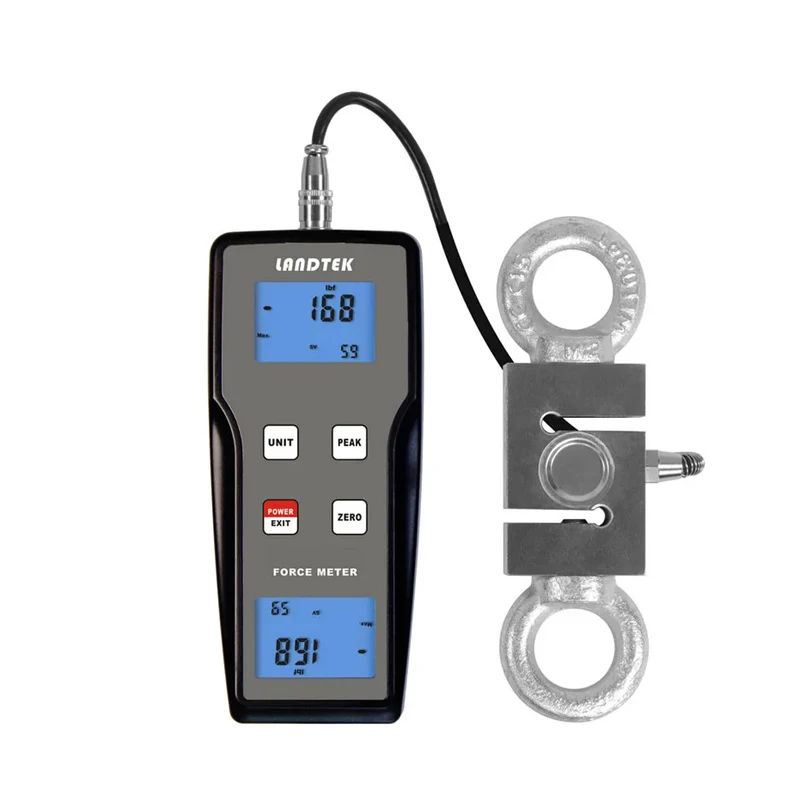 Lantek FM-204 푸시 풀 포스 게이지 전자제품용 동력계 측정 장비 건축 하드웨어 추력 아날로그 포스 게이지
