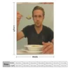 ryan gosling eats his cereal Throw Blanket Decorative Sofas Fluffys Large Heavy for sofa Blankets 2