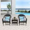 Outdoor Seat Cushions Waterproof Patio Chair Pillows Set of 2 Durable Comfort Garden Pool Living Room 3