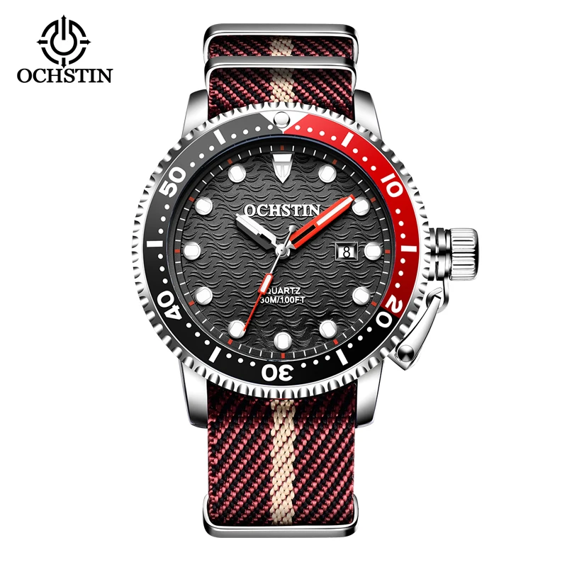 Men's personality business watch waterproof calendar luminous multifunctional business watch multiple color options masculinity