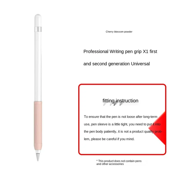 For Apple Pencil 1 2 Case Cover Universal Colorful for IPad Pencil Case Non-slip Protection Silicone for Apple Pencil 2 1 Sleeve Pink