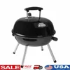 Portable Charcoal Grill 14.5 Inch Tabletop Grill Dome Design Adjustable Air Vents Ideal Camping Tailgating Picnics Easy Cleanup 1