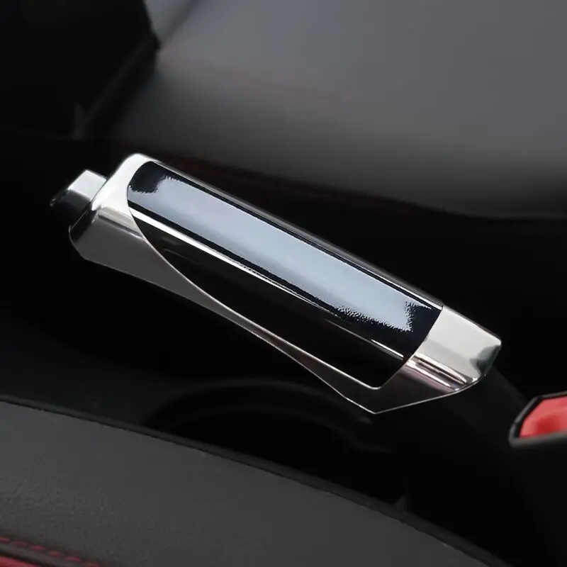 Car Handbrake Grip Carbon Fiber Car Hand Brake Protector Cover Anti-Slip Auto Hand Brake Sleeve Interior Accessories Decor hand brake cover
