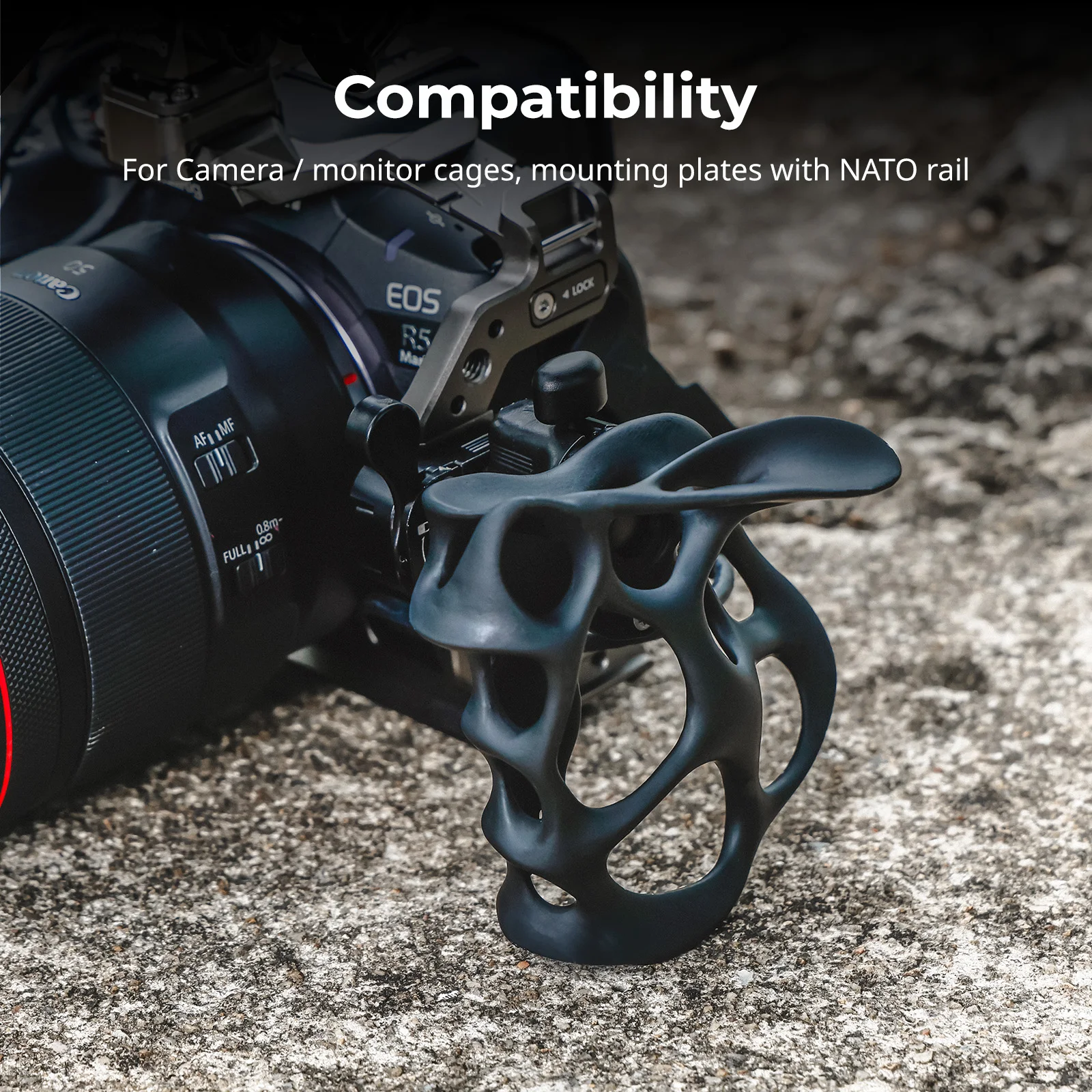 Rotating Right-Side/Left-Side Handle with NATO Clamp, "ImageGrip" Series Liquid