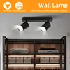 LED Shop Chandelier Ceiling Lamp Bedroom Corridor Track Spot Light for GU10 Bulb Replacement Lustre Home and Decor LED Pendant 6