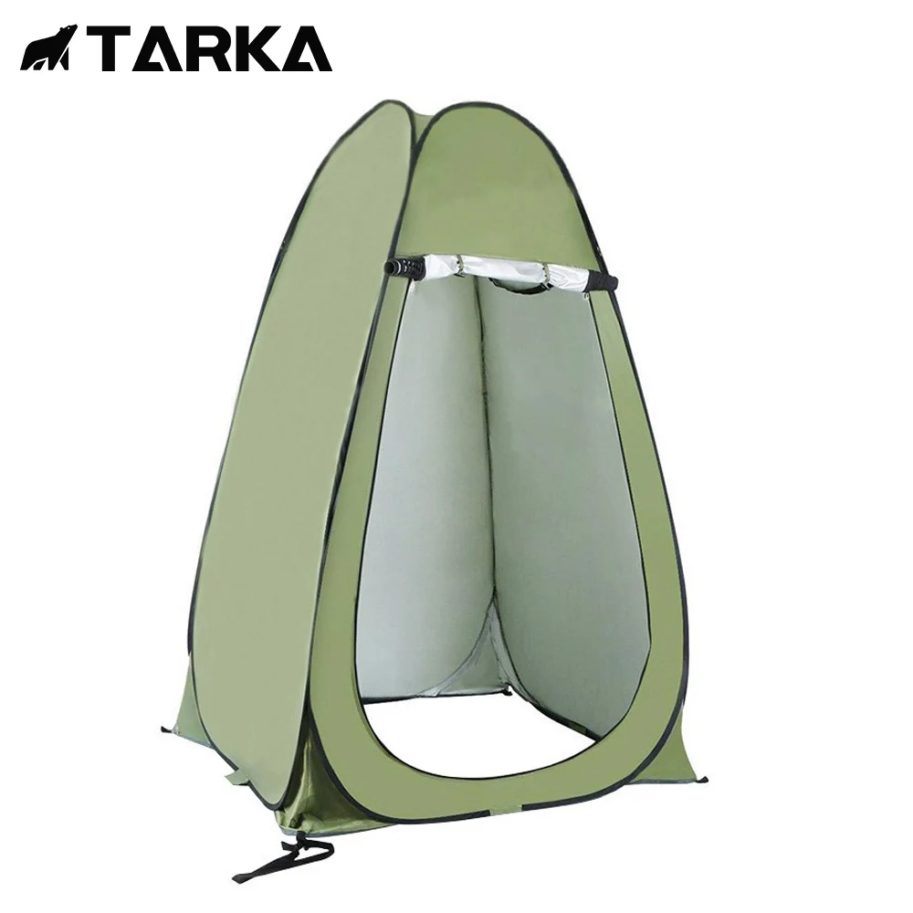 

TARKA Tourist Camping Tent Bathing Tent Portable Shower Toilet Changing Room Tent Outdoor Beach Fishing Pop Up Tents Accessories