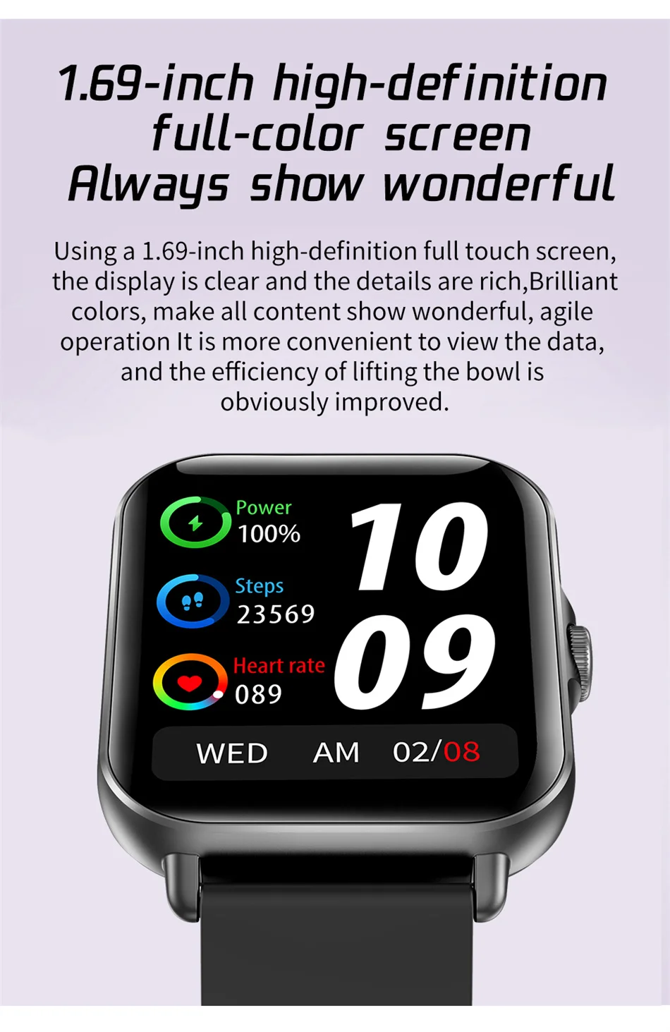 2022 New Bluetooth Answer Call Smart Watch Men Full Touch Dial Call Fitness Tracker IP67 Waterproof Smartwatch men women +Box