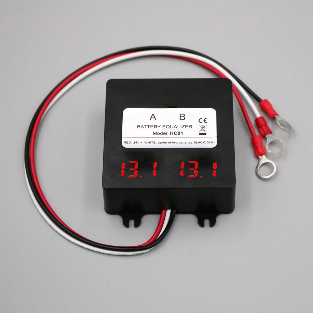 ANGUI HA01 HC01 batteries Equalizer for 2 X 12V Lead Acid Battery 24V Solar Power System Protection extend cell Lifetime battery equalizer