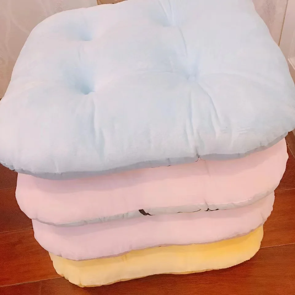 Comfortable Chiikawa Seat Cushion For Chair Hachiware Usagi Anime Pattern Printed Back Cushion Bedroom Dining Room Home Decor 6