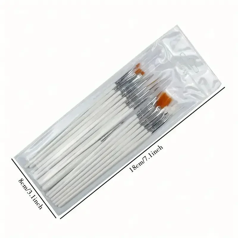 Fine Detail Paint Brush Set 15/45pcs for Detailing & Art Painting Acrylic Watercolor Oil Models