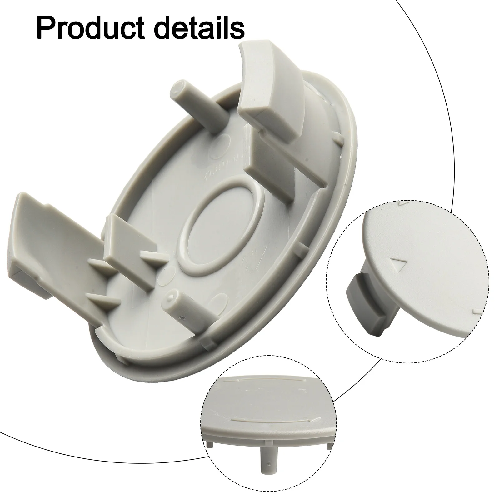 1/2Pcs Grass Trimmer Spool Cap For BOSCH AFS- 23-37 F016F04841 F016F05384 Lawn Mower Replacement Spool Cover Accessories