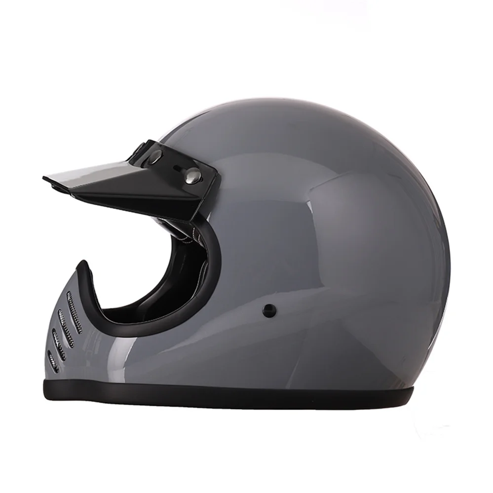 

Classic Moto-03 Series Vintage Motorcycle Helmet Full Face Japan Technology Handmade Four Seasons Breathable Korea Style DOT ECE