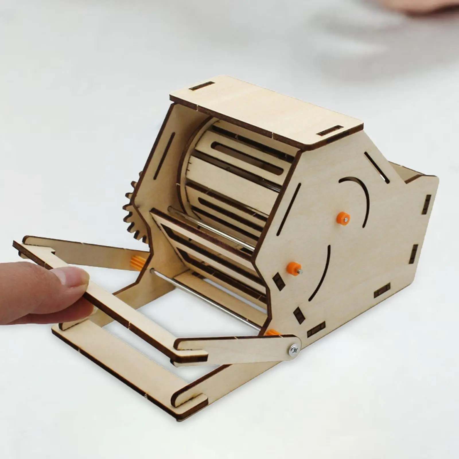 

Наборы Stem Science, 3D деревянная головоломка, сборная деревянная молотильная машина, научный эксперимент для начинающих
