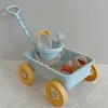 INS Children Beach Toys Set Digging Sand Plastic Bucket Shovel Engineering Truck Sand Molds Outdoor Beach Water Game Toys Tools 3