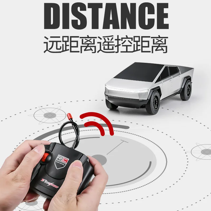 1:12 Rc Cybertruck Offroad Station Wagon Batmobile Rc Car Simulation Pickup Truck Simulation Collection Model Kids Toys Boy Gift 5