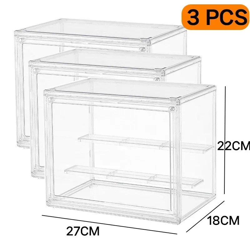 

storage box organizer for fingures Acrylic box Blind Box Showcase jewelry organizers Makeup organizer for bag