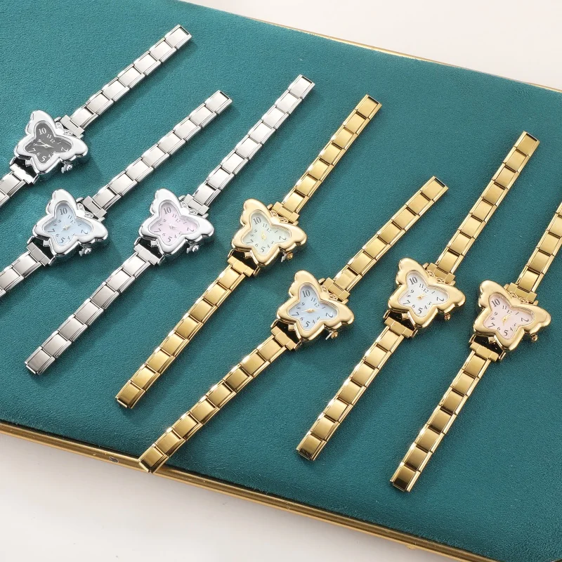 Y2K Butterfly Heart Oval Shape Watch