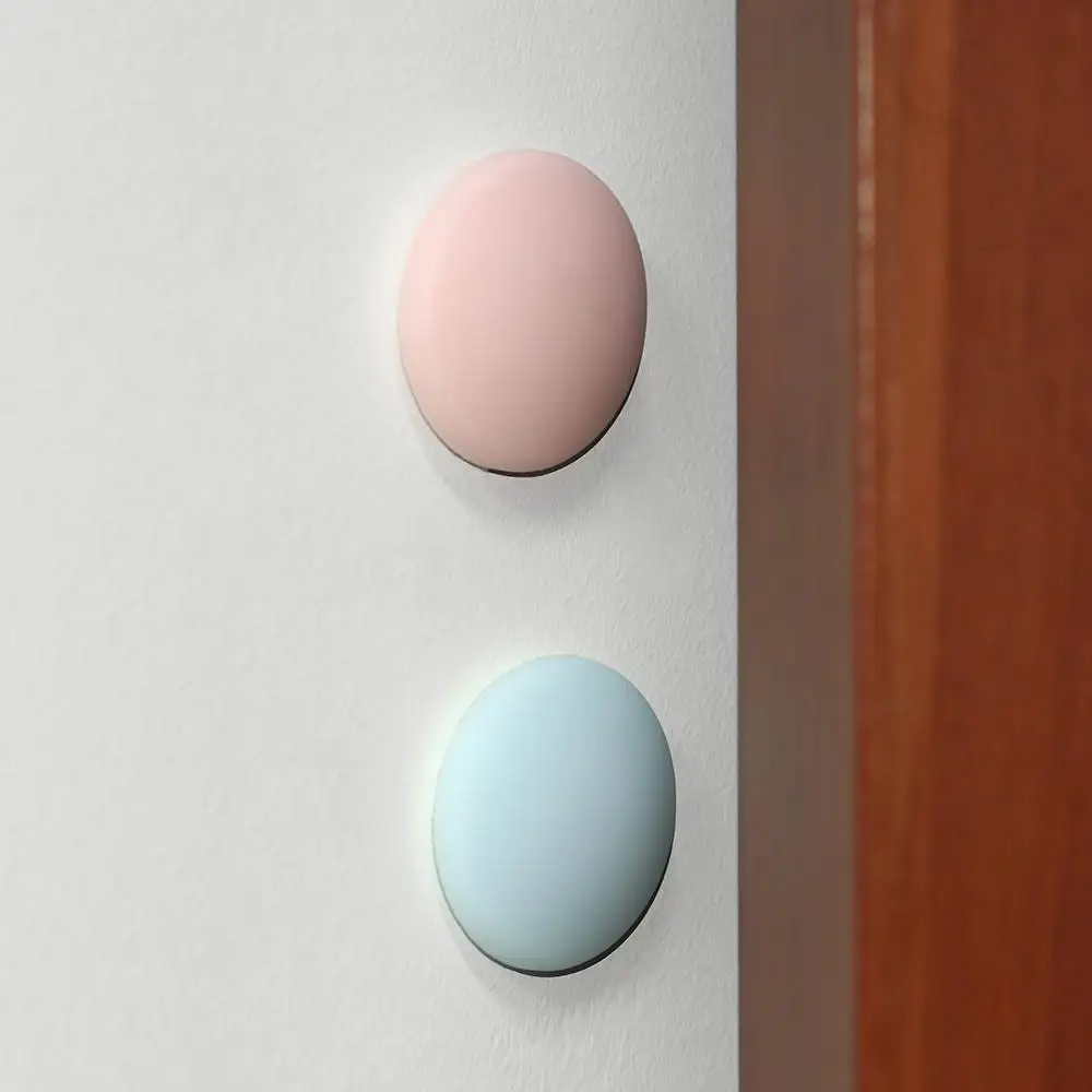 1PC Wall Protector Door Handle Bumper Guard Stopper Self Adhesive Rubber Round Door Crash Pad Silicone Anti-slip Sticker door stopper silicone door stopper door stopper bumpers silicone rubber bumpers silicone door sticker