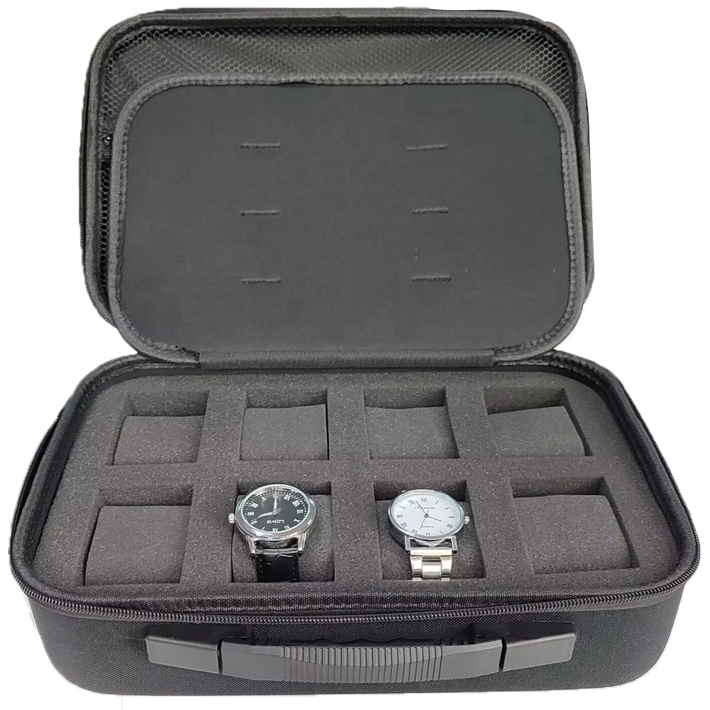 Colorful Shockproof EVA Watch Storage Case - Portable Protective Organizer Bag