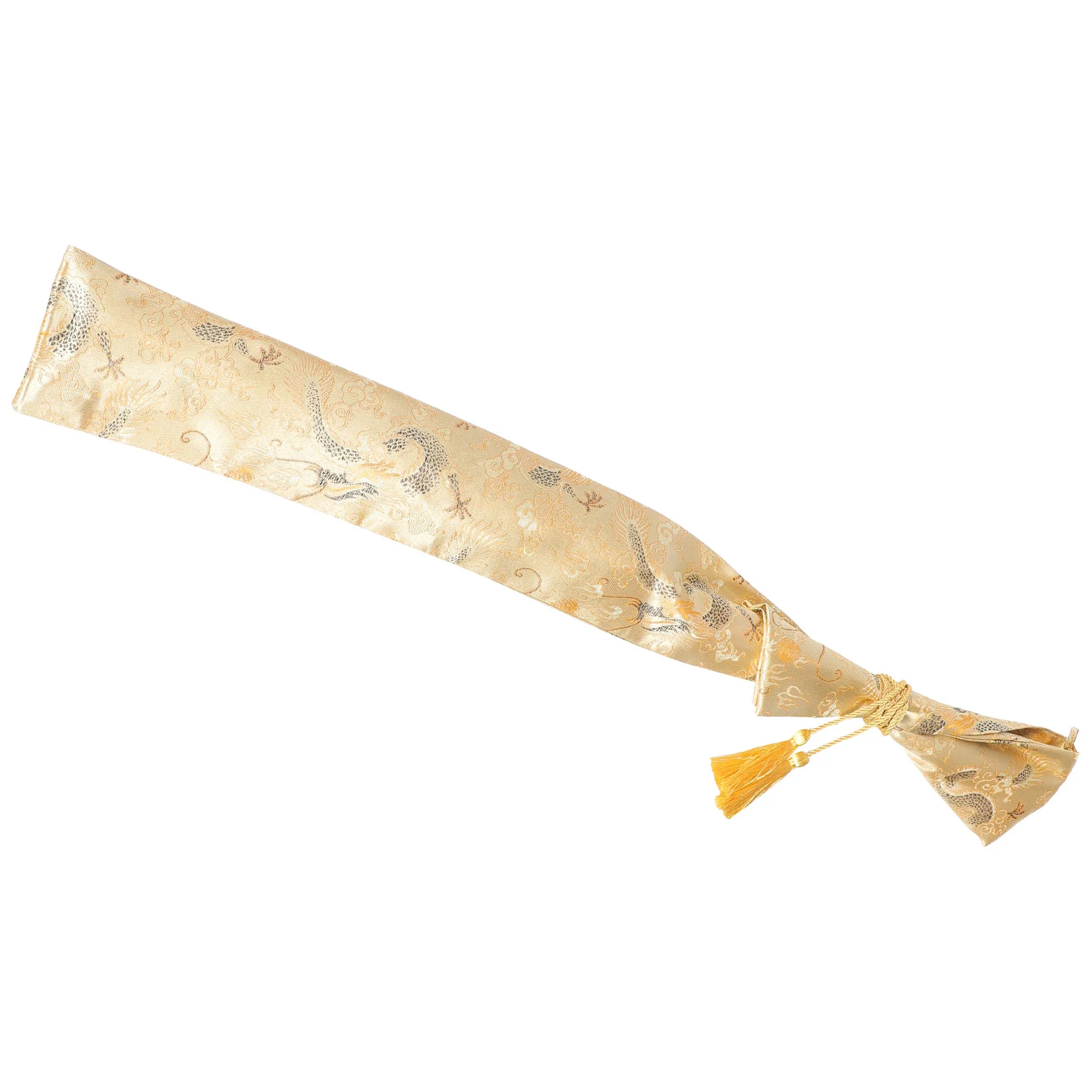 

Japanese Swords Bag Handbag The Tote Carry Storage Pouch Silk with Tassel Receive