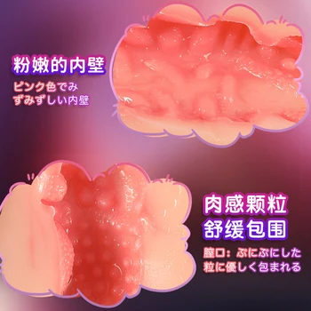 HESEKS Anime Male Masturbators Pocket Pussy For Men 3D Realistic Silicone Pussy Masturbators For Men Dolls Vaginas For Men 6