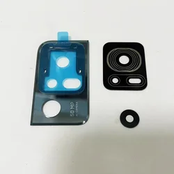 Back Camera Lens Frame and Cover with Lens Replacement Parts (Grey)