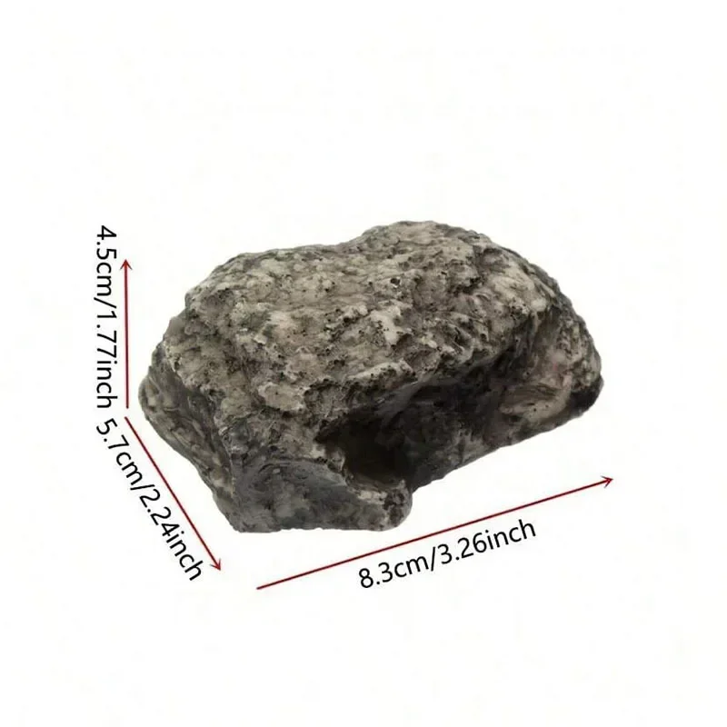 Hidden Doorstep Key Box Outdoor Courtyard Hidden Doorstep Simulated Small Stone Key Box Outdoor Spare Garden Storage Key Storage Box
