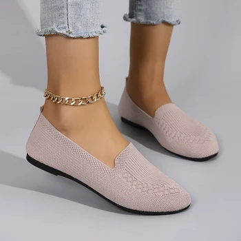 Spring Women's Comfortable, Breathable, Lightweight and Wear-Resistant Casual Shoes with Soft Soles for Lazy People to Step on