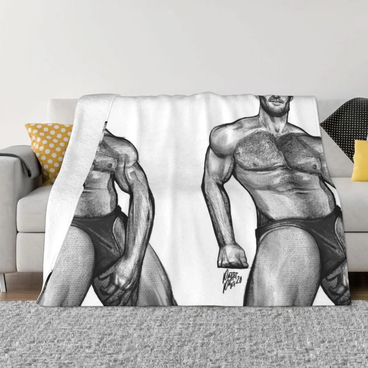 

Pastelpapi - (Henry Cavill) Throw Blanket Shaggy Baby Hair Blankets