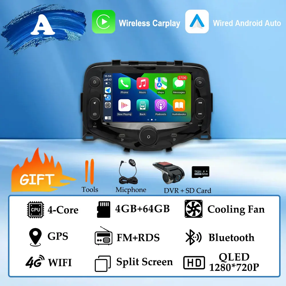 (A) 4G 64G DVR
