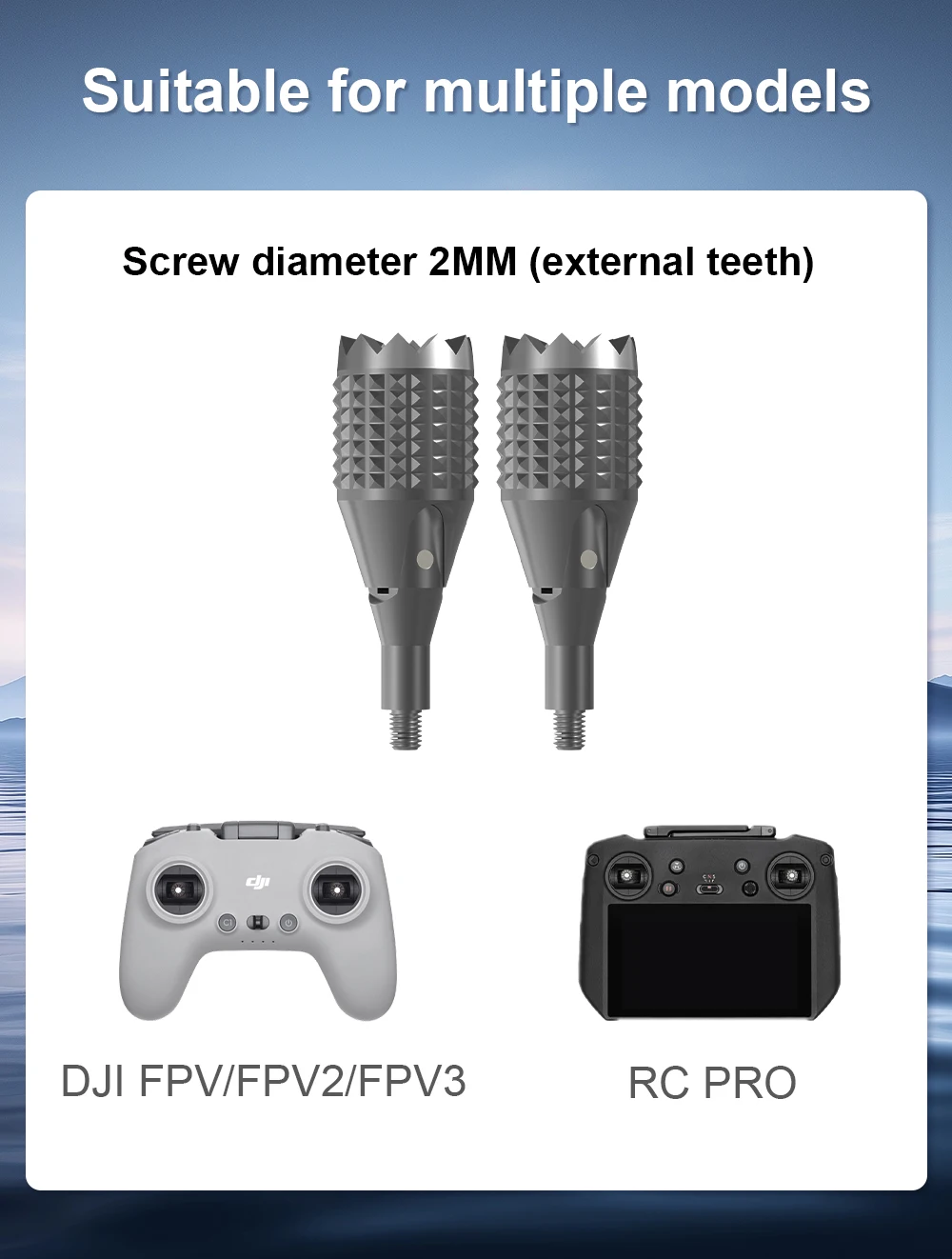 Extended Joystick Thumb Stick Rocker For FPV 3/2 Remote Control RC Pro Avata 2/