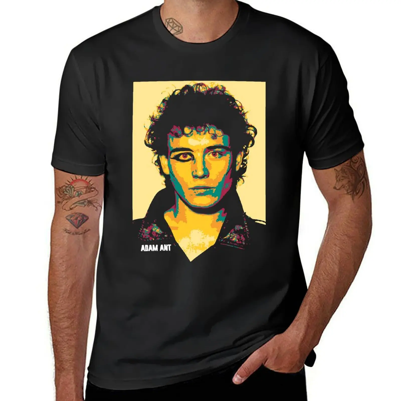 Mens Best Male Adam Singer Ant Songwriter Gift Movie Fans T-Shirt plus sizes sweat Men's cotton t-shirt