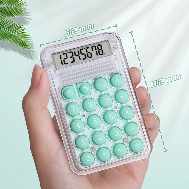 Silent Calculator Mini Version Learning Auxiliary Portable Electronic Calculator