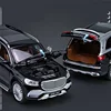 1/24 Maybach GLS-Class GLS600 SUV Alloy Car Model Diecasts Metal Toy Luxy Car Model Collection Sound Light Simulation Kids Gifts 5
