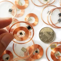 Dual Frequency Rewritable RFID Transparent Key Tag