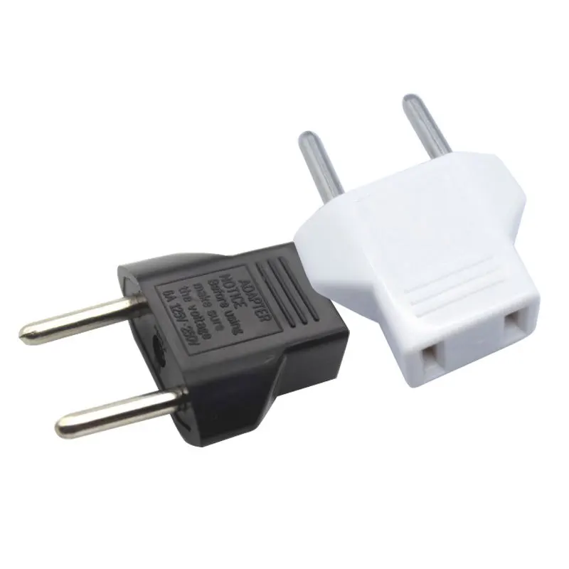 Adaptador de tomada de energia para viagens, Mini CN UK UE para EUA AU, Rússia Austrália Coréia Plug Converter, 4.0mm, 4.8mm, 6A 125A