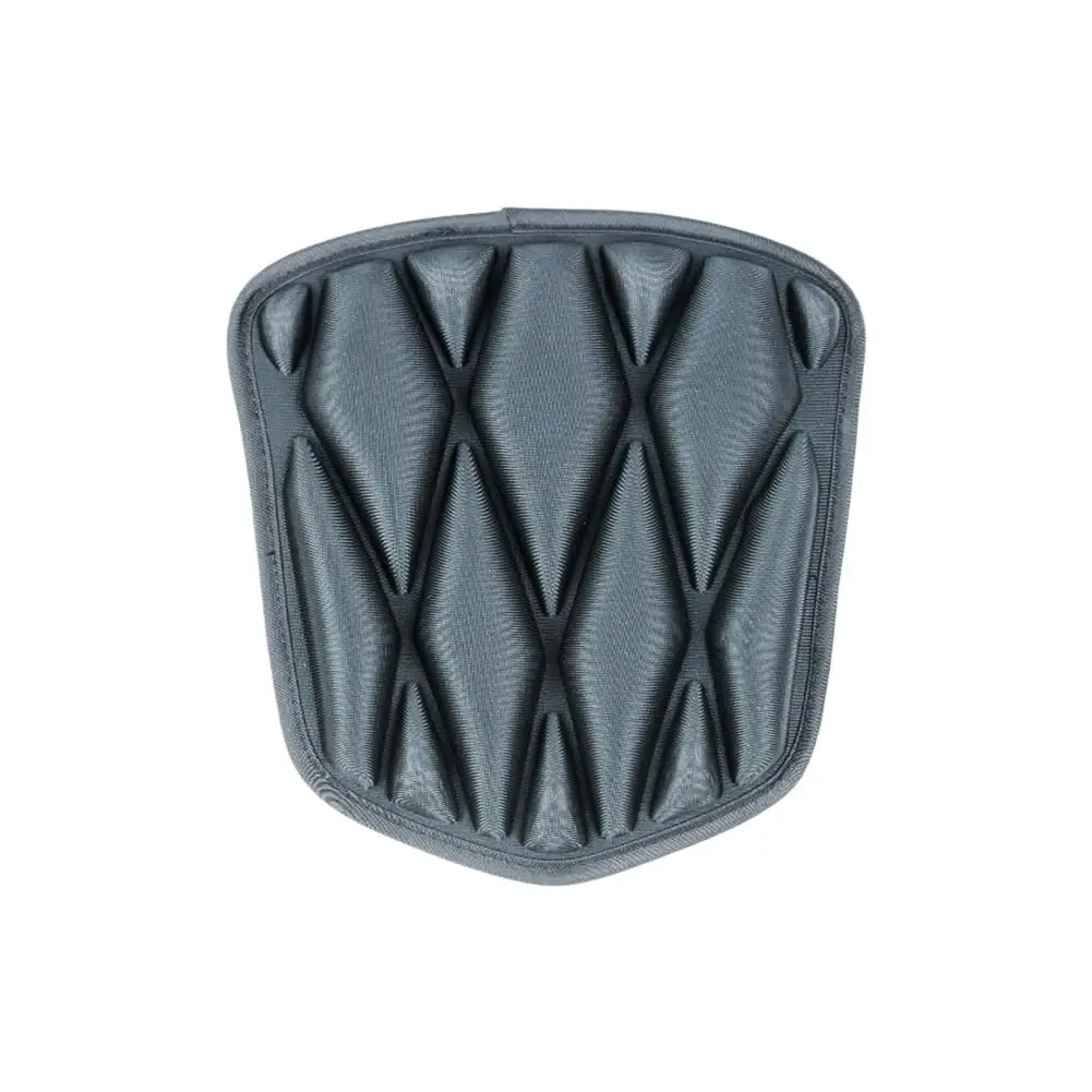 3D motorcycle seat cushion front view anti-slip