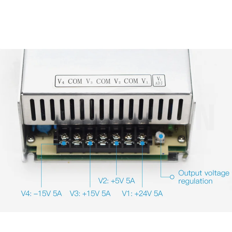 Riselaser Switching Power Supply HF500W-QV-A 24V15A 15V5A 5V5A Triple Output
