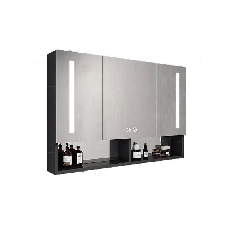 

Smart Bath Mirrors Storage Shelves Display Cabinet Toilet Narrow Bath Mirrors Wall Shelf Moveis Para Casa Room Furniture