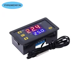 Sonde W3230 AC110 220V 12V 24V, ligne 20a, contrôle numérique de la température, affichage LED, Thermostat avec Instrument de contrôle de la chaleur et du refroidissement 