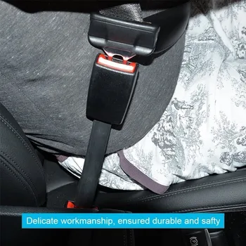 Estensione per cintura di sicurezza per auto per styling auto Estensore per cinture automatiche Clip per fibbia per cintura di sicurezza per auto durevole, larghezza dell'inserto 2,1-2,2 cm