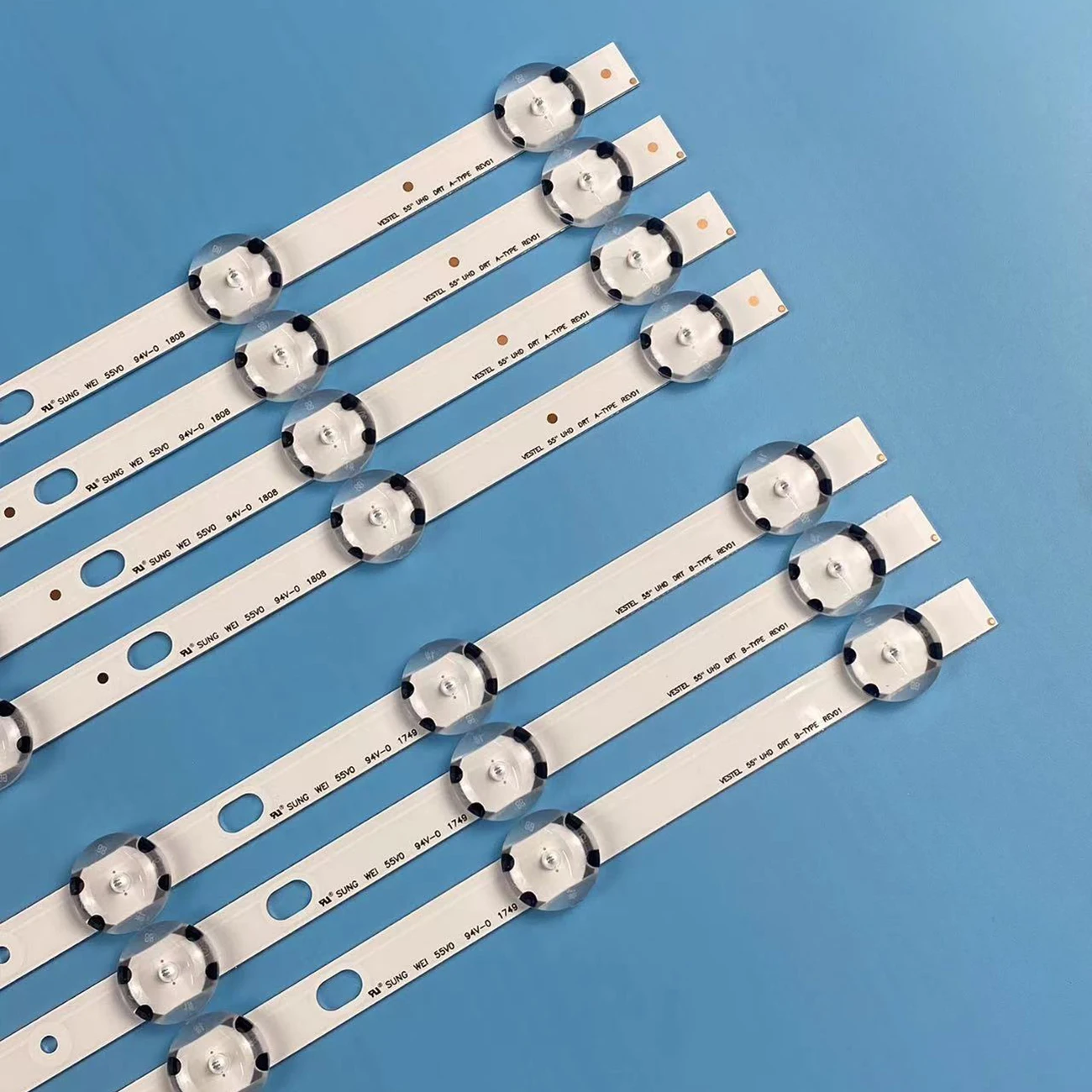 LED Ʈ Ʈ 7/8 , VESTEL 55 ġ UHD DRT A-TYPE B 55U5766DB LT-55C760 55C860(A) 55pus6031 LUX0155006 55UNB810H