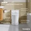 One Piece Toilet 10" Rough-in Elongated Toilet with Comfortable Seat Height ADA Chair Height 17.3" Space Saver Design 3