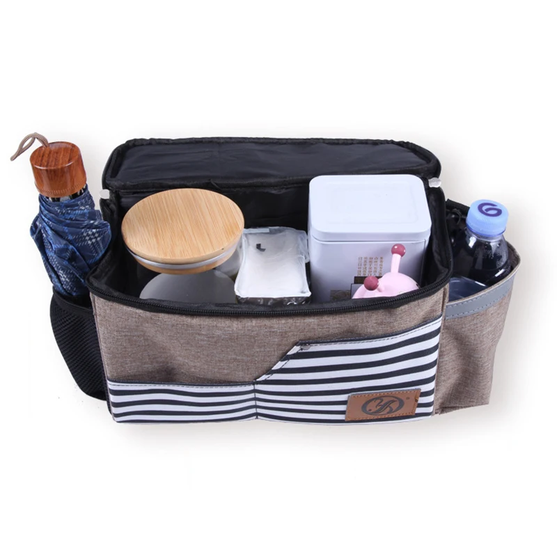 Baby Stroller Organizer Bag Mommy Travel Backpack Carriage Diaper Bag Bottle Cup Holder Baby Stroller Accessories Pram Organizer baby stroller accessories essentials