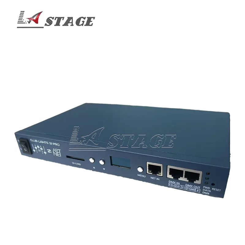 

Контроллер Artnet на SPI Pixel, 12 портов, 12240 пикселей, WS2811 WS2812 DMX512