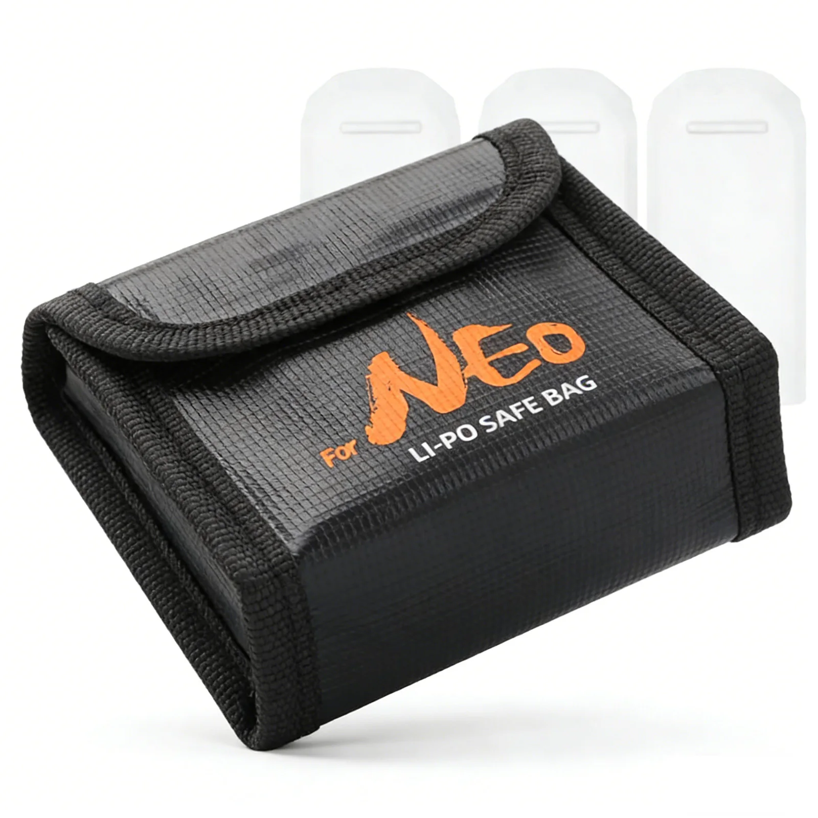 Sacoche de transport ignifuge pour batteries DJI Neo/NEO2 - Lot de 1