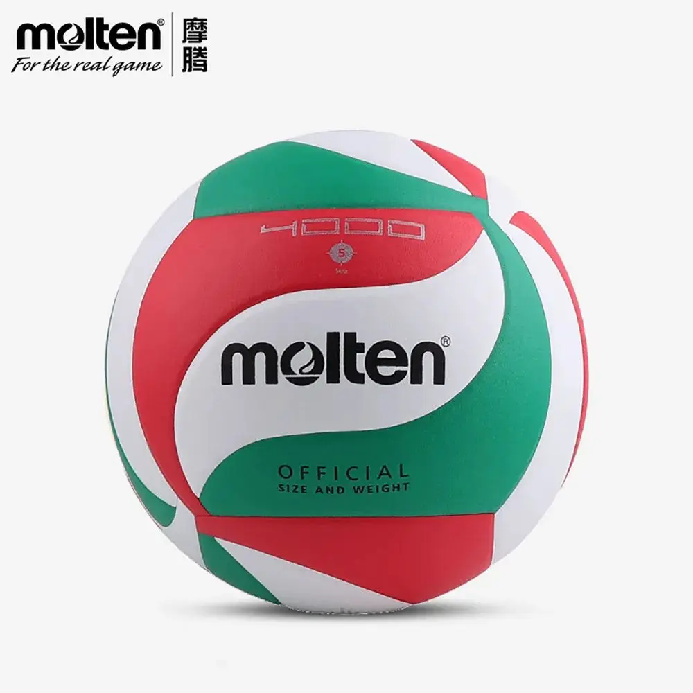 Molten Volleyball V4M4000 V5M4000 Official Standard Size 4/5 PU Ball for Indoor Outdoor Match Training