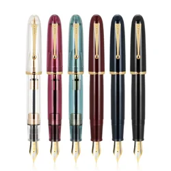 Jinhao 9019 Fountain Pen Iridium M Nib for Writing Calligraphy Signature 2.6mm Cartridge Without Ink F7494