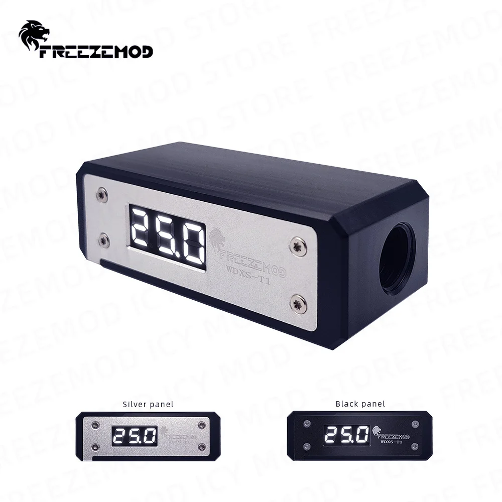 Zemod-lcd Monitor Temperatura Display Flow Meter Refrigeração a Água Pom Temperatura Sensor Detecção Elétrica Iluminação Wdxs-t1 - Imagem 3