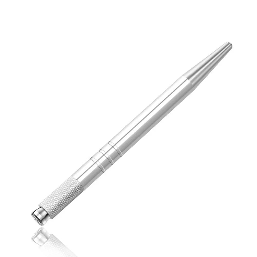 

5pcs Silver Professional Permanent Makeup Pen Handwork Eyebrow Manual Pen